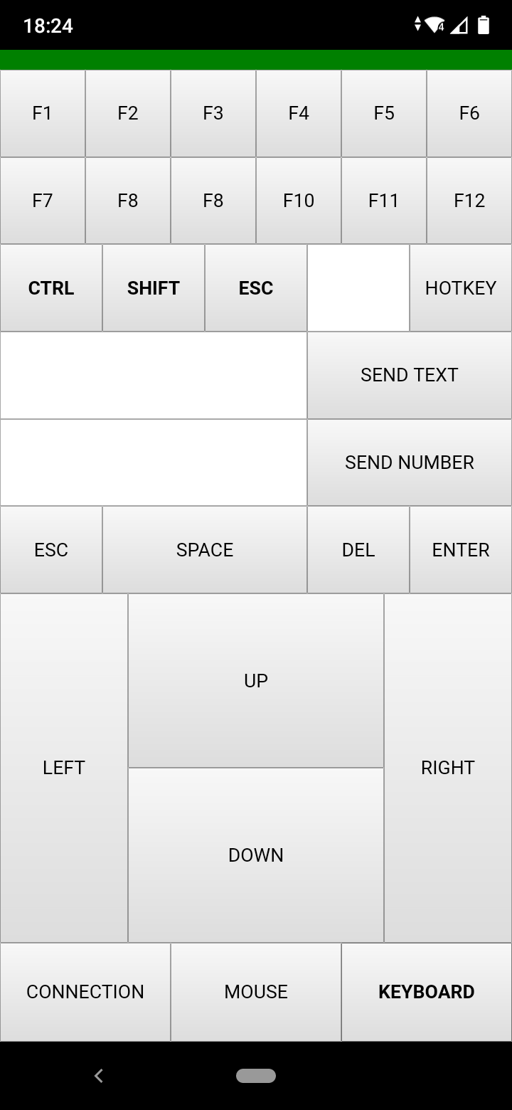 Keyboard interface Keyboard interface